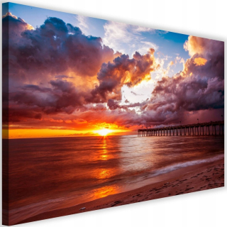 Obrázok na plátne 120x80 Sejsis Sea Cloud Sky