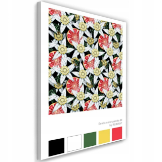Grapefruity and Flowers 40x60 Obraz maľba