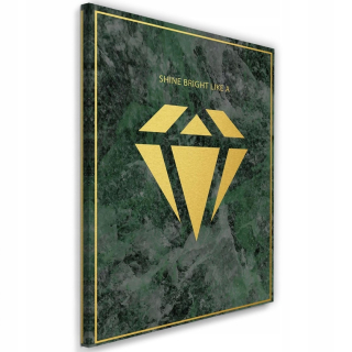 Obrázok svieti ako diamant 80x120