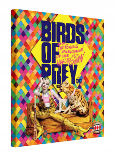 Birds of Prey Harley Hyena Painting na plátne 60x80