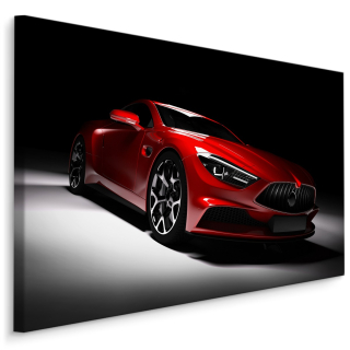 Obrázok na plátne červené športové auto 120x80