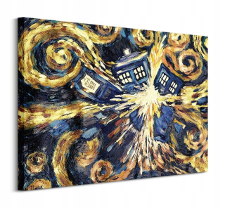 Doctor Who Tardis Expllosion - Canvas Image 80x60