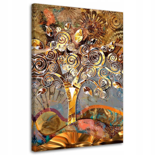 Obrázok na plátne strom lásky Klimt 60x90