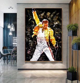 Freddie Mercury 100x150cm Queen Image