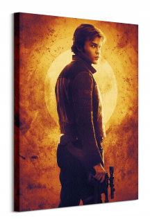 Star Wars Sunset Painting na plátne 60x80 cm