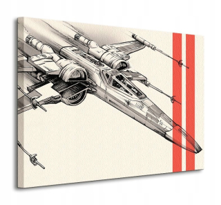 Obrázok na plátne Star Wars Epizóda VII 80x60cm