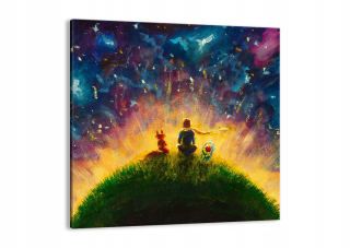 Obrázok Canvas Little Prince Róża AC50X50-3510