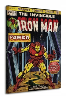 Marvel Comics Iron Man Painting na plátne 60x80 cm