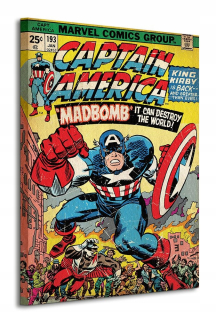 Marvel Captain America maľba na plátne 60x80 cm