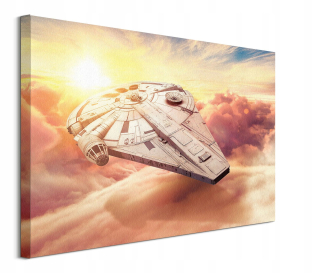 Solo: Obrázok STAR WARS Story na plátne 80x60 cm