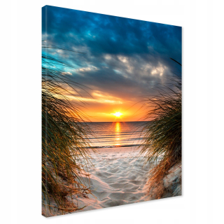 Maľba na plátne Sunset Beach 80x120