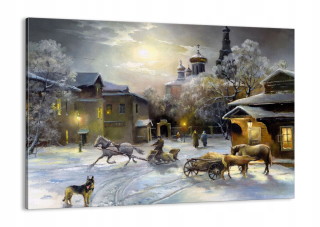 Obrázok na Canvas Village Sanny Snow AA70X50-3544