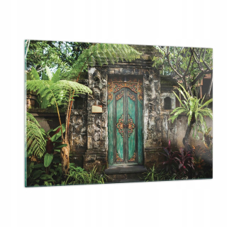 Obrázok na skle 120x80 Green Green Gate