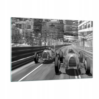 Obrázok na skle 120x80 Formula 1 Retro