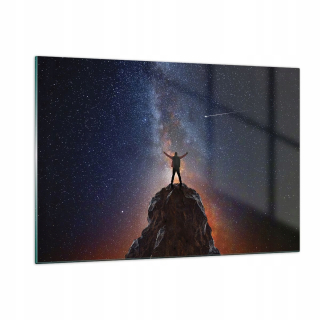 Obrázok na skle 120x80 Space Rock Man