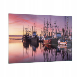 Obrázok na skle 120x80 Marina Sunset