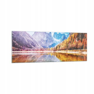 Obrázok na skle 140x50 jesenná horská krajina