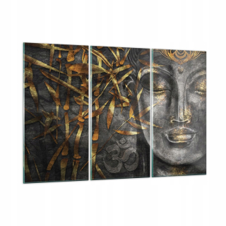 Obrázok na skle 165x110 Buddha Gold Bodhisattwa