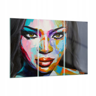 Obrázok na Glass Girl Face GCE165X110-3447