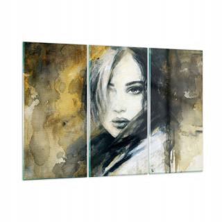 Picture Glass Girl SEPIA GCE165X110-4053