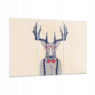 Obrázok na skle 165x110 Deer Man