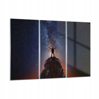 Obrázok na skle 165x110 Space Rock Man