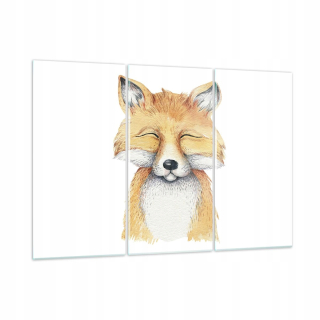 Obrázok na skle 165x110 Cartoon Fox