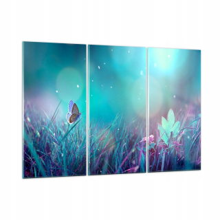 Picture Glass Butterfly Meadow Color GCE165X110-4077