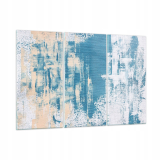 Obrázok na skle 165x110 Blue Paint pozadie