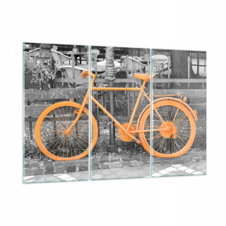 Obrázok na skle 165x110 Bike Street City