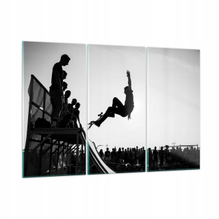 Obrázok na sklenenom skatepark bicykel GCE165X110-3655
