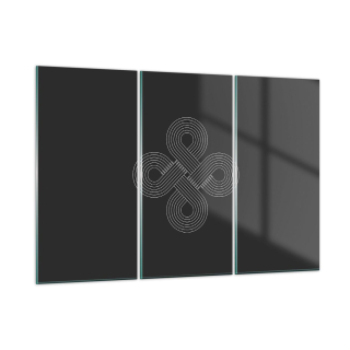 Obrázok na skle 165x110 Symbol Loop Infinity