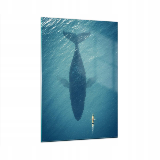 Obrázok na skle 80x120 Humbak Ocean Painwal