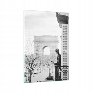 Obrázok na skle 80x120 Triumfal Arch Paríž