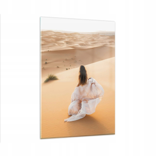 Obrázok na skle 80x120 Dune Dune Desert Woman