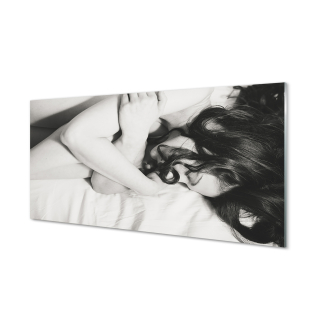 Obrázok na akrylovom skle Sleep Woman 140x70 cm