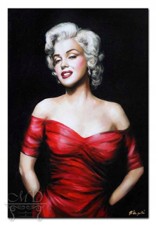 Ručný olej Marilyn Monroe