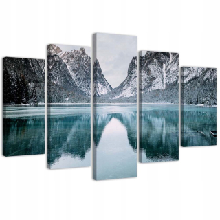 Obrázok na Canvas Mountains Landscape - 200x100