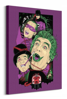 DC Comic, Batman Villains Image Canvas 60x80 cm