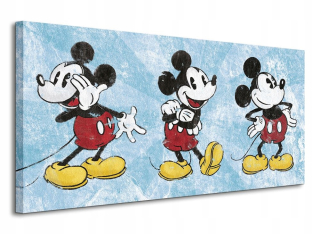 Filmový plagát, Rozprávka, Mickey Mouse, Disney 100 x 50 cm