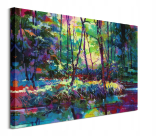 Doug Eaton Brick Yard Pond Image Canvas 80x60 cm