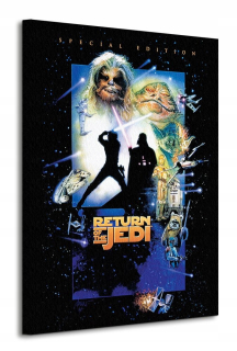 Star Wars Return Jedi Picture Canvas 60x80 cm