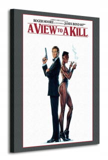 James Bond Deadly View Image Canvas 60x80 cm