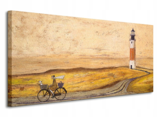 SAM TOFT Maják - obrázok na plátne 100x50