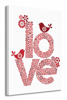 Valentina Ramos Love Inscription - Obraz na plátne 60x80
