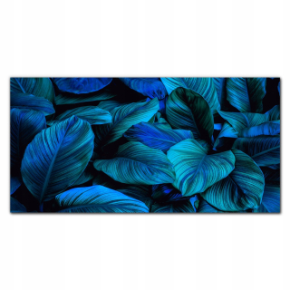 Sklenený obrázok s tlačovou kvetinovou rastlinou 140x70 cm