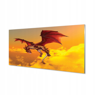 Obrázok fotografie na plátne oblaky Dragon Heaven 140x70 cm