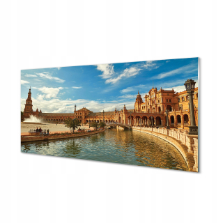 Obrázok na plátne Španielska Old Rynek 120x60 cm