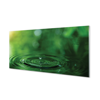 Obrázok akrylové sklo Drop Water makro 120x60 cm