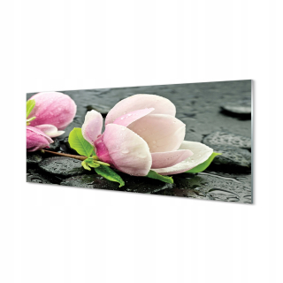 Obrázok akrylové sklo Magnolia Stones 125x50 cm